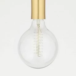 Neko 1-light Aged Brass Large Pendant with Clear Glass Shade by Mitzi by Hudson Valley Lighting -Maxax Elegant store aged brass mitzi by hudson valley lighting chandeliers h108701l agb 4f 1000