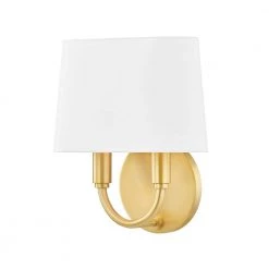 Clair 2 Aged Brass Wall Sconce by Mitzi by Hudson Valley Lighting