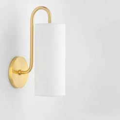 Freda 1-Light Aged Brass Wall Sconce by Mitzi by Hudson Valley Lighting 9 Freda 1-Light Aged Brass Wall Sconce by Mitzi by Hudson Valley Lighting -Maxax Elegant store aged brass mitzi by hudson valley lighting vanity lighting h517101 agb c3 1000