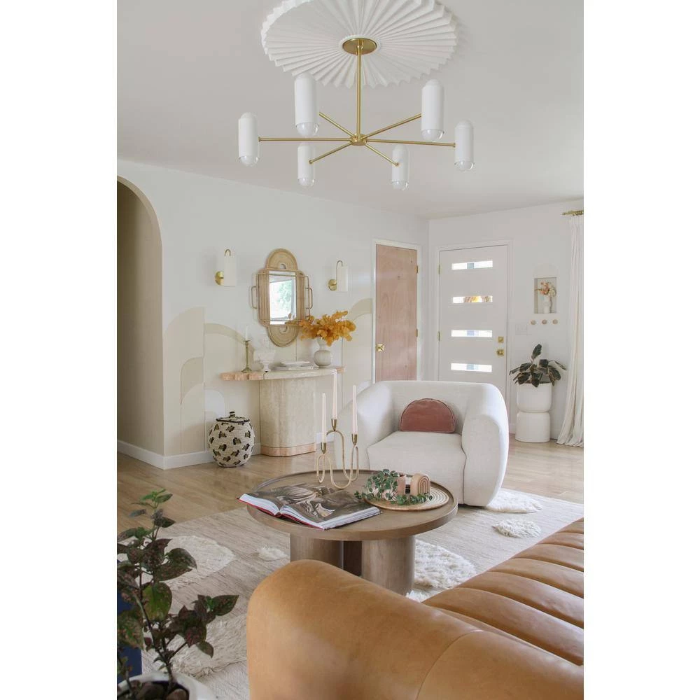 Freda 1-Light Aged Brass Wall Sconce by Mitzi by Hudson Valley Lighting 2 Freda 1-Light Aged Brass Wall Sconce by Mitzi by Hudson Valley Lighting - Image 2