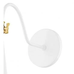 Lupe 1 Aged Brass/Soft White Wall Sconce by Mitzi by Hudson Valley Lighting -Maxax Elegant store aged brass soft white mitzi by hudson valley lighting vanity lighting h285101 agb swh 4f 1000