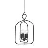 Mallory 4-Light Aged Iron Small Pendant by Mitzi by Hudson Valley Lighting