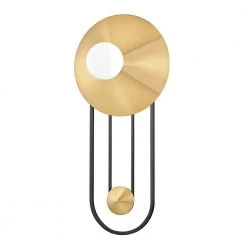 Venus 1-Light Aged Old Bronze Wall Sconce by Mitzi by Hudson Valley Lighting