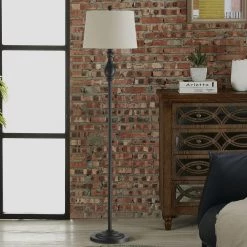 Chicago 62.5 in. Black Floor Lamp by Maxax -Maxax Elegant store balck maxax floor lamps f23 44 1000