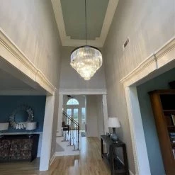 Annapolis 12-Light Black/Clear Unique Tiered Chandelier with Crystal Accents by Maxax 17 Annapolis 12-Light Black/Clear Unique Tiered Chandelier with Crystal Accents by Maxax -Maxax Elegant store black clear maxax chandeliers mx155205 p 4f 1000