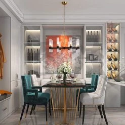 Bismarck 8-Light Black / Gold Candle Style and Shaded Classic/Traditional Chandelier With Wrought Iron Accents by Maxax -Maxax Elegant store black gold maxax chandeliers mx19126 8bg p c3 1000