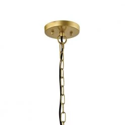 Frankfort 1-Light Black/Gold Single Cylinder Pendant With Wrought Iron by Maxax -Maxax Elegant store black gold maxax chandeliers mx21021 1bg 66 1000