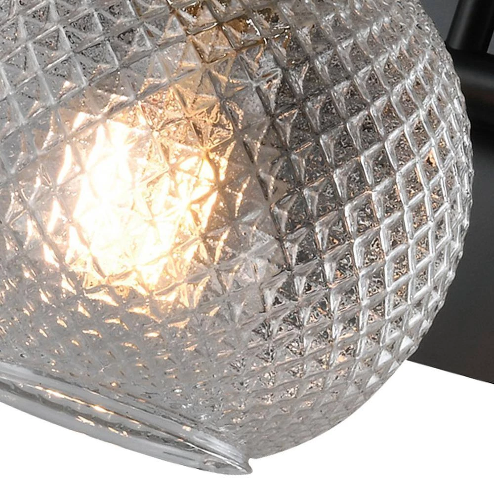 Houston 22.44 in. 3-Light Dimmable Black/Gold Wall Sconce by Maxax 8 Houston 22.44 in. 3-Light Dimmable Black/Gold Wall Sconce by Maxax - Image 8