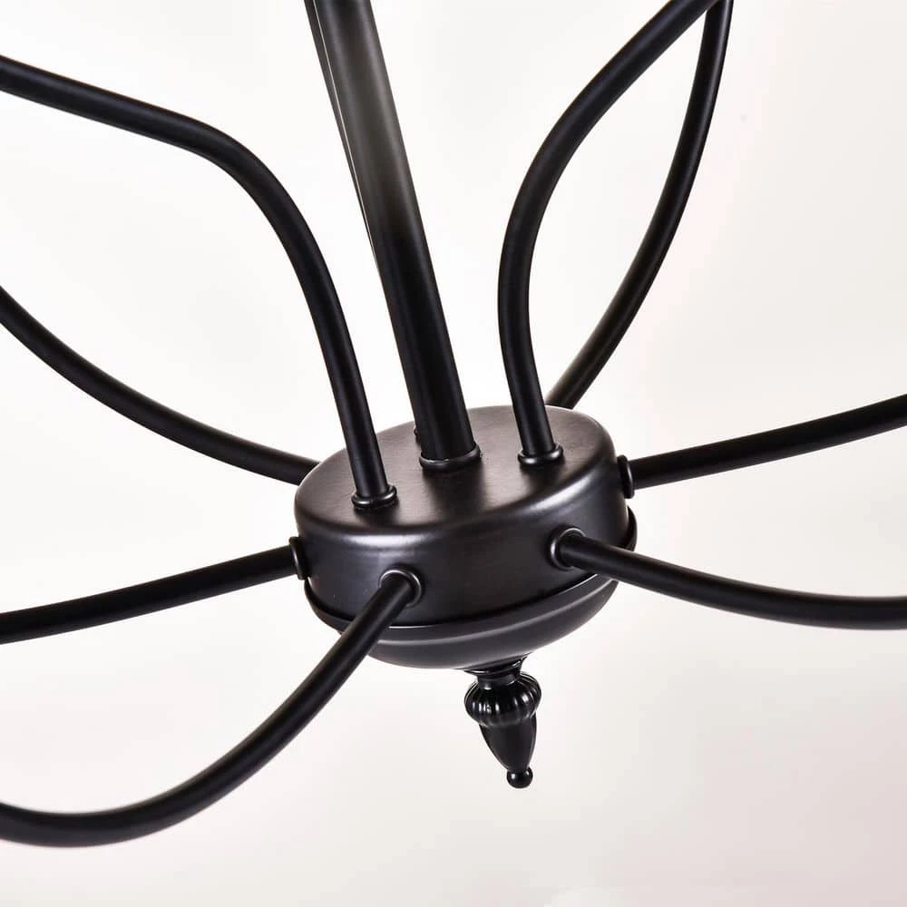 Boise 9-Light Rusty Candle Style Classic/Traditional Chandelier by Maxax 6 Boise 9-Light Rusty Candle Style Classic/Traditional Chandelier by Maxax - Image 6