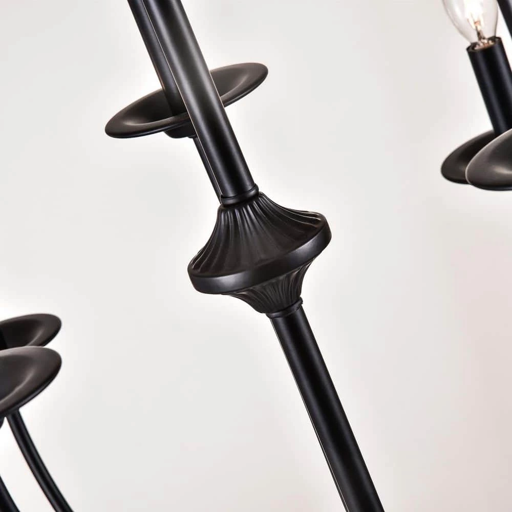 Boise 9-Light Rusty Candle Style Classic/Traditional Chandelier by Maxax 7 Boise 9-Light Rusty Candle Style Classic/Traditional Chandelier by Maxax - Image 7