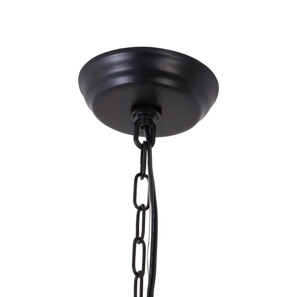 Hartford 4 -Light Black Coffee/Gold Lantern Square Chandelier by Maxax 7 Hartford 4 -Light Black Coffee/Gold Lantern Square Chandelier by Maxax - Image 7