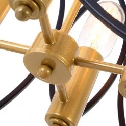 Hartford 4 -Light Black Coffee/Gold Lantern Square Chandelier by Maxax 17 Hartford 4 -Light Black Coffee/Gold Lantern Square Chandelier by Maxax -Maxax Elegant store black maxax chandeliers 19167 4anb 44 1000