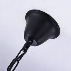 Annapolis 5-Light Black Unique/Statement Drum Chandelier with Crystal Accents by Maxax -Maxax Elegant store black maxax chandeliers mx155101 p 4f 1000