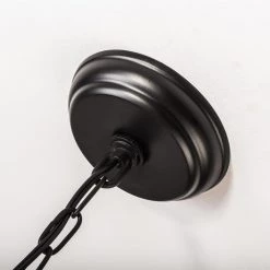 Bismarck 5-Light Black Candle Style Wagon Wheel Chandelier with Wrought Iron Accents by Maxax -Maxax Elegant store black maxax chandeliers mx19025 5 p 4f 1000