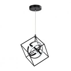 Boston 3 - Light Black Unique Square/Rectangle Integrated LED Chandelier by Maxax 9 Boston 3 - Light Black Unique Square/Rectangle Integrated LED Chandelier by Maxax -Maxax Elegant store black maxax chandeliers mx2024 p4 c3 1000