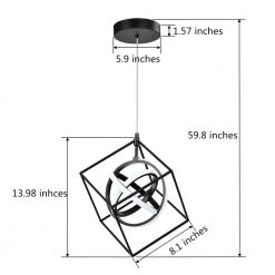 Boston 3 - Light Black Unique Square/Rectangle Integrated LED Chandelier by Maxax 13 Boston 3 - Light Black Unique Square/Rectangle Integrated LED Chandelier by Maxax -Maxax Elegant store black maxax chandeliers mx2024 p4 fa 1000