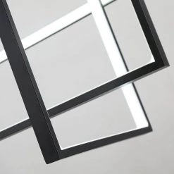 Boston 3 - Light Integrated LED Black Kitchen Island Chandelier with Wrought Iron Accents by Maxax -Maxax Elegant store black maxax chandeliers yx 13 44 1000