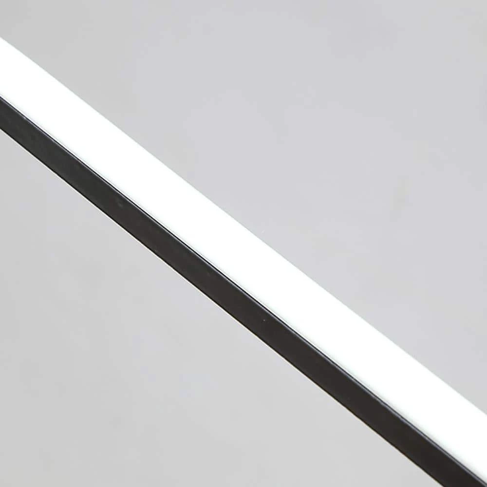 Boston 2- Light Black Integrated LED Chandelier with Wrought Iron Accents by Maxax 4 Boston 2- Light Black Integrated LED Chandelier with Wrought Iron Accents by Maxax - Image 4