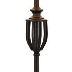 Chicago 59 in. Black Floor Lamp by Maxax -Maxax Elegant store black maxax floor lamps f105 bk 44 1000