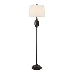 Chicago 59 in. Black Floor Lamp by Maxax