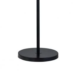 New York 65 in. Black Tray Table Floor Lamp With Glass Shade by Maxax -Maxax Elegant store black maxax floor lamps f70 bk 1f 1000