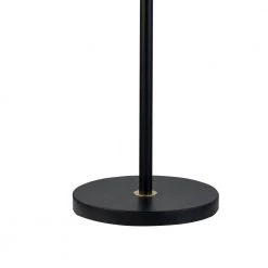 Olympia 70 in. Black Torchiere Floor Lamp With Glass Shade by Maxax -Maxax Elegant store black maxax floor lamps f72 bk 1f 1000