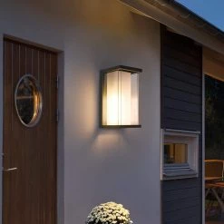 Montpelier 1-Light Black Hardwired 12.6 in. H Outdoor Sconce Dusk to Dawn Wall Lantern Sconce (2-Pack) by Maxax -Maxax Elegant store black maxax outdoor sconces 2264 2w 1f 1000
