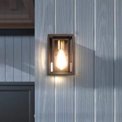 Montpelier 9.52 in. H Black Hardwired Outdoor Wall Lantern Sconces with Dusk to Dawn (Set of 2) by Maxax -Maxax Elegant store black maxax outdoor sconces 2504 1w 2pk 76 1000