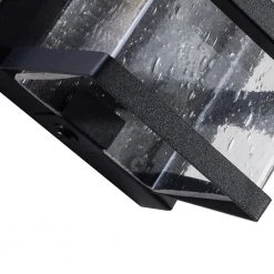 Montpelier 11.69 in. H Black Hardwired Outdoor Wall Lantern Sconce with Dusk to Dawn (Set of 2) by Maxax 16 Montpelier 11.69 in. H Black Hardwired Outdoor Wall Lantern Sconce with Dusk to Dawn (Set of 2) by Maxax -Maxax Elegant store black maxax outdoor sconces 2519 1ws 2pk c3 1000