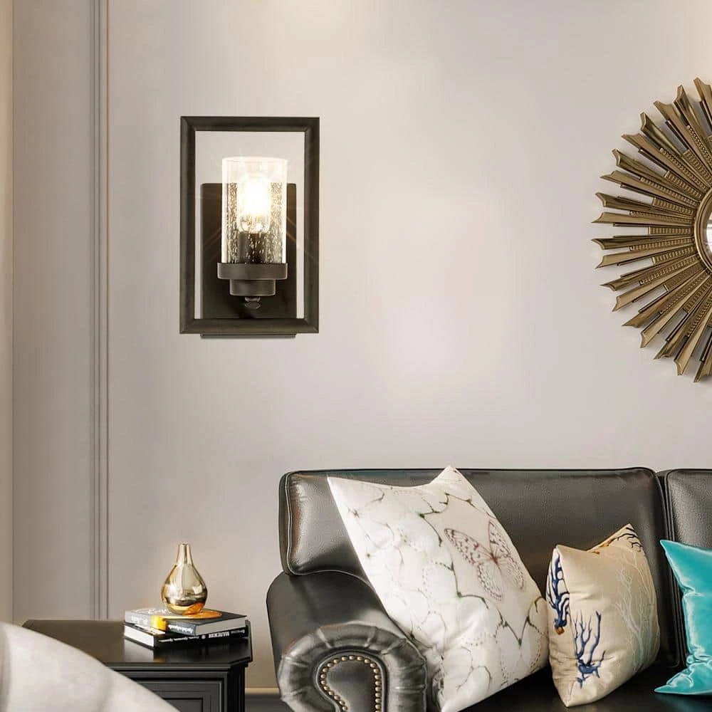 Houston 1-Light Antique Black Dimmable Candle Wall Light (Set of 2) by Maxax 6 Houston 1-Light Antique Black Dimmable Candle Wall Light (Set of 2) by Maxax - Image 6