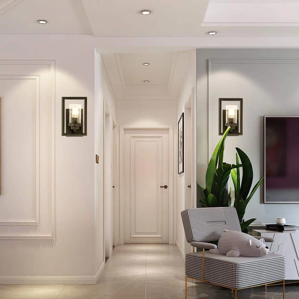 Houston 1-Light Antique Black Dimmable Candle Wall Light (Set of 2) by Maxax 2 Houston 1-Light Antique Black Dimmable Candle Wall Light (Set of 2) by Maxax - Image 2