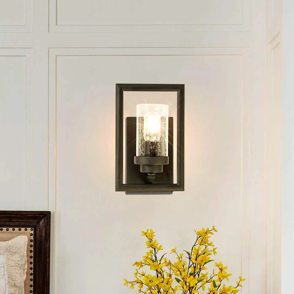 Houston 1-Light Antique Black Dimmable Candle Wall Light (Set of 2) by Maxax 7 Houston 1-Light Antique Black Dimmable Candle Wall Light (Set of 2) by Maxax - Image 7