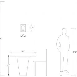 Houston 1-Light Black Dimmable Antique Armed Sconce With Glass Shade (Set of 2) by Maxax 12 Houston 1-Light Black Dimmable Antique Armed Sconce With Glass Shade (Set of 2) by Maxax -Maxax Elegant store black maxax wall sconces mx19001 1 w 44 1000