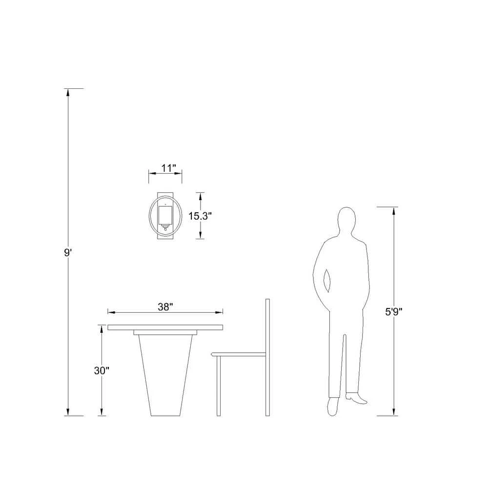 Houston 1-Light Black Dimmable Antique Candle Wall Light With Glass Shade (Set of 2) by Maxax 3 Houston 1-Light Black Dimmable Antique Candle Wall Light With Glass Shade (Set of 2) by Maxax - Image 3