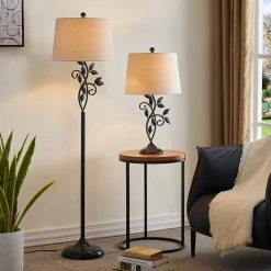 Chicago 59 in. Black Traditional Metal Floor Lamp with Teal Shade by Maxax 12 Chicago 59 in. Black Traditional Metal Floor Lamp with Teal Shade by Maxax -Maxax Elegant store black oatmeal shade maxax floor lamps f04 oatmeal 66 1000