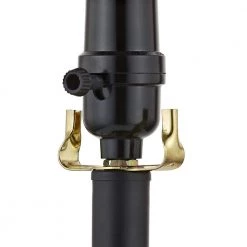 Montgomery 30 in. Wood/Black Table Lamp Set With USB (Set of 2) by Maxax -Maxax Elegant store black wood maxax table lamps t106 wg fa 1000