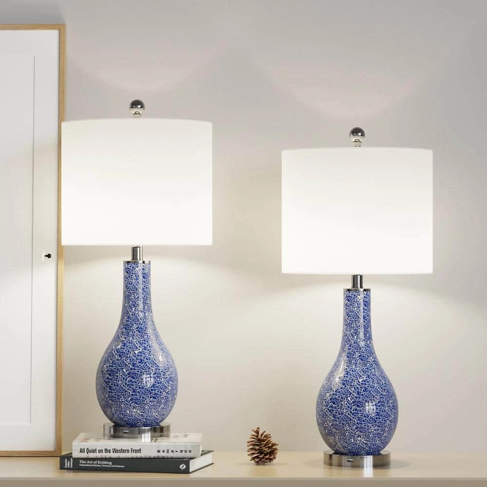 Denver 25.25 in. Table Lamp Set with USB (Set of 2) by Maxax 2 Denver 25.25 in. Table Lamp Set with USB (Set of 2) by Maxax - Image 2