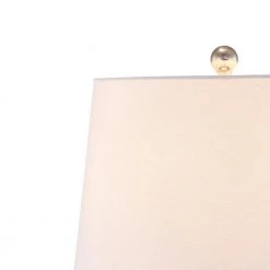 Sacramento 15.5 in. Blue Table Lamp Set With White Shade (Set of 2) by Maxax -Maxax Elegant store blue maxax table lamps t62 bu fa 1000