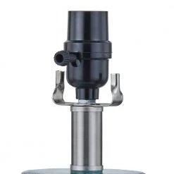 Denver 21 '' Blue Table Lamp Set With White Shade (Set of 2) by Maxax -Maxax Elegant store blue maxax table lamps t78 bu fa 1000