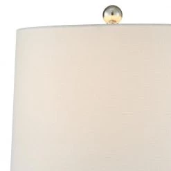 Sacramento 25 in. Blue/White Ceramic Table Lamp, Traditional Chinoiserie Bedside Lamp by Maxax -Maxax Elegant store blue white maxax table lamps t74 s fa 1000