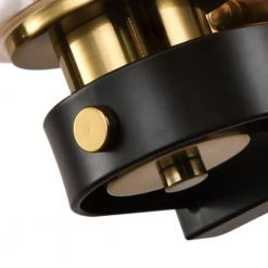 Houston 1-Light Bronze/Black Dimmable Wrought Iron Armed Sconce Wall (Set of 2) by Maxax -Maxax Elegant store bronze black maxax vanity lighting mx21025 1gd 1f 1000