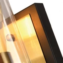 Houston 1-Light Bronze/Black Dimmable Wrought Iron Armed Sconce Wall (Set of 2) by Maxax -Maxax Elegant store bronze black maxax vanity lighting mx21025 1gd 44 1000