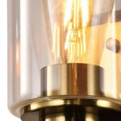 Houston 1-Light Bronze/Black Dimmable Wrought Iron Armed Sconce Wall (Set of 2) by Maxax -Maxax Elegant store bronze black maxax vanity lighting mx21025 1gd fa 1000