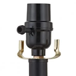 Lilith 28 in. Brown/Black Table Lamp Set with USB (Set of 2) by Maxax -Maxax Elegant store brown black maxax table lamps t85 bn 1f 1000