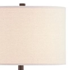 Lilith 28 in. Brown/Black Table Lamp Set with USB (Set of 2) by Maxax -Maxax Elegant store brown black maxax table lamps t85 bn 44 1000