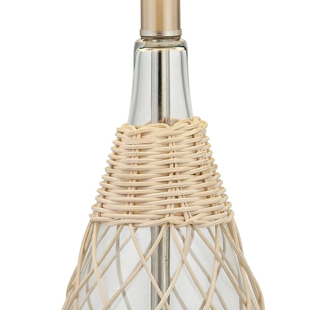 Denver 24.5 in. H Brown/Clear Bedside Table Lamp Set (Set of 2) by Maxax 7 Denver 24.5 in. H Brown/Clear Bedside Table Lamp Set (Set of 2) by Maxax - Image 7