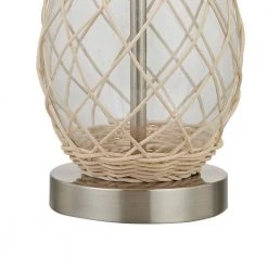 Denver 24.5 in. H Brown/Clear Bedside Table Lamp Set (Set of 2) by Maxax 17 Denver 24.5 in. H Brown/Clear Bedside Table Lamp Set (Set of 2) by Maxax -Maxax Elegant store brown clear maxax table lamps t96 cl 44 1000