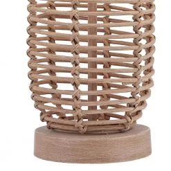 Heideman 21 in. Brown Bedside Natural Rattan Table Lamp Set (Set Of 2) by Maxax -Maxax Elegant store brown maxax table lamps t124 nat c3 1000