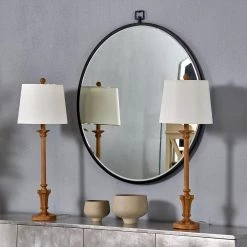 Salem 31 in. Brown Buffet Lamp Set with White Shade (2-Pack) by Maxax -Maxax Elegant store brown maxax table lamps t77 bn c3 1000