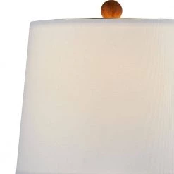 Salem 31 in. Brown Buffet Lamp Set with White Shade (2-Pack) by Maxax -Maxax Elegant store brown maxax table lamps t77 bn fa 1000